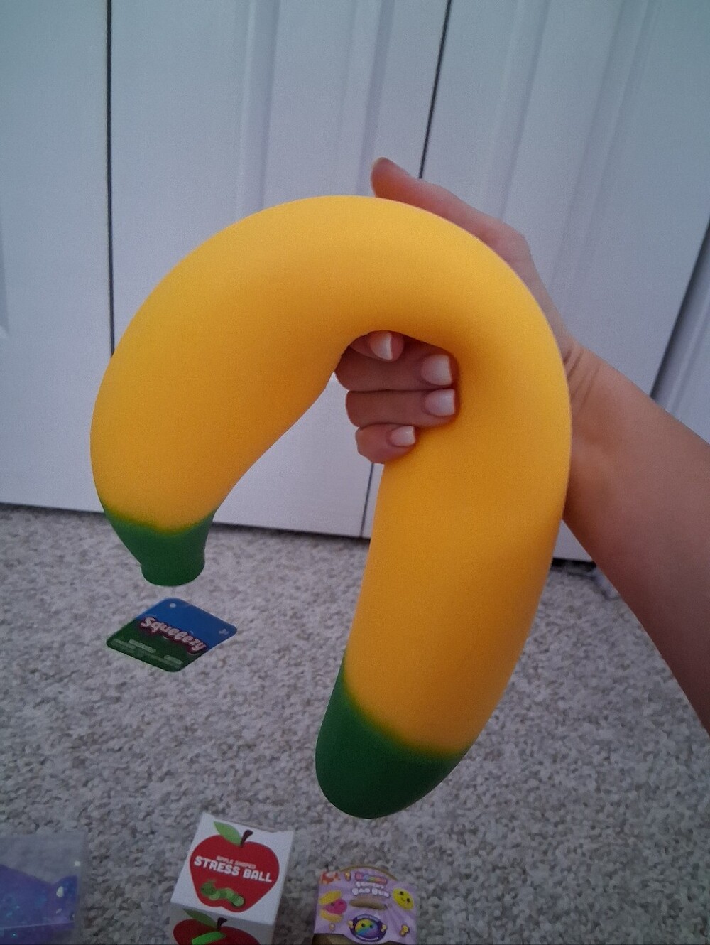 NWT! Viral Giant Banana Squishy
